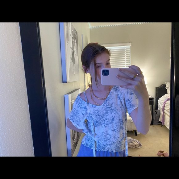 printed blouse - Picture 1 of 2